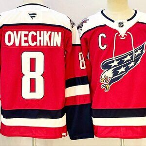 Alexander Ovechkin Red Alternate Jersey
